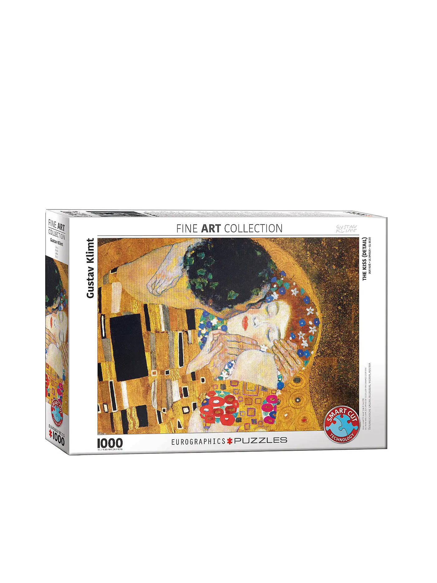 EUROGRAPHICS | Puzzle - The Kiss by Klimt 1000 Teile | 